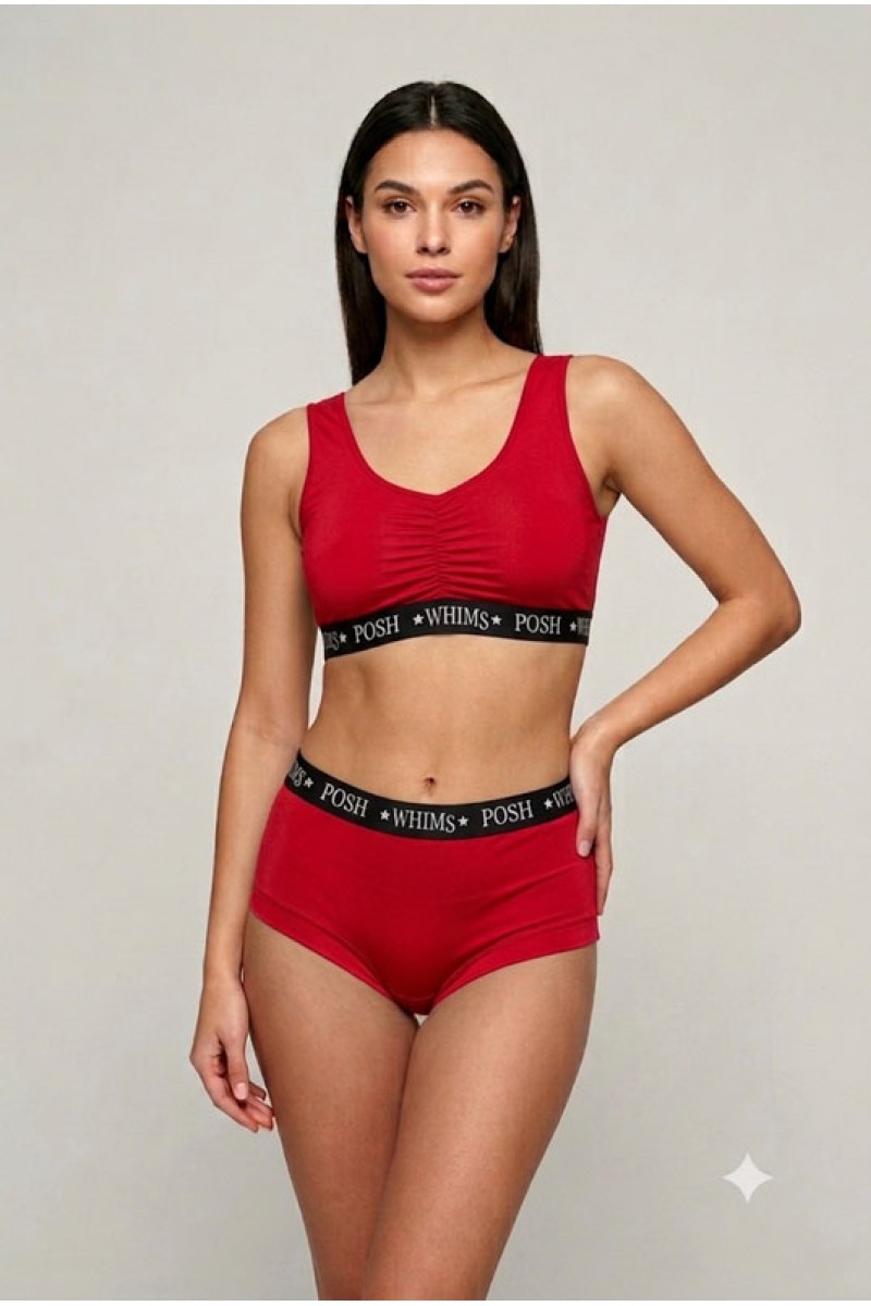 Спортно Бельо "Ruby Whisper Red"